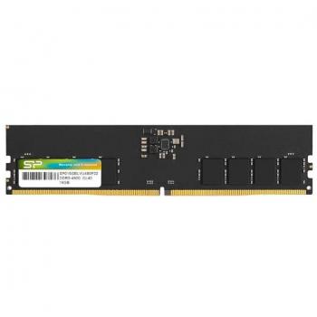 Silicon Power DDR5 16GB 4800MHz UDIMM Memory Module, CL40, Single Rank - SP016GBLVU480F02