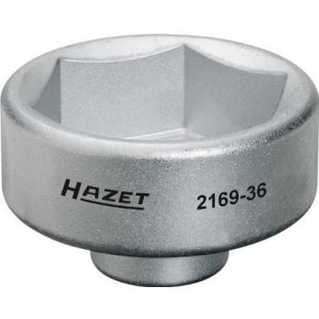 Llave para filtro de aceite HAZET 2169-36, 3/8 (10 mm), perfil hexagonal exterior, diámetro de 36 mm