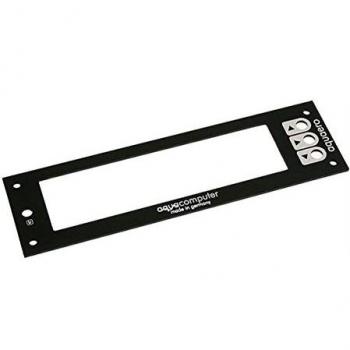 aqua computer Aluminium Frontblende für Aquaero 5 Pro - black