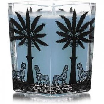 Florio Large Blue Square Candle 170 g