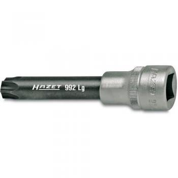 HAZET 992LG-T60 Llave de vaso destornillador TORX® Cuadrado hueco 1/2 pulgadas (12,5 mm) Perfil TORX® interior T60