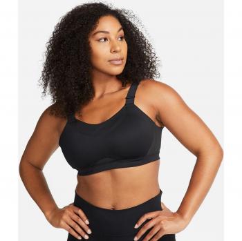 Nike - Sujetador deportivo Dri-FIT Alpha de sujeción alta con acolchado para mujer - Negro (L (C-E))