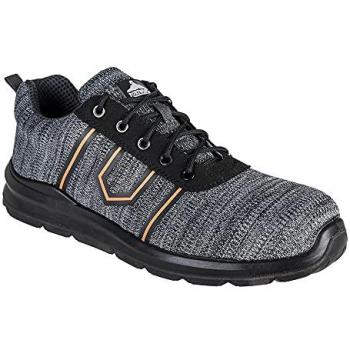 Zapato deportivo de protección transpirable Portwest Compositelite Argen S3 FC25, Tamaño: 44, Color: Gris