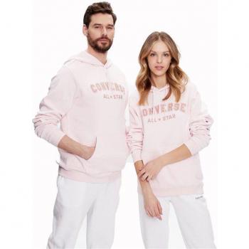 Sudadera Unisex Converse Classic Fit All Star Pantalla Única Blanca