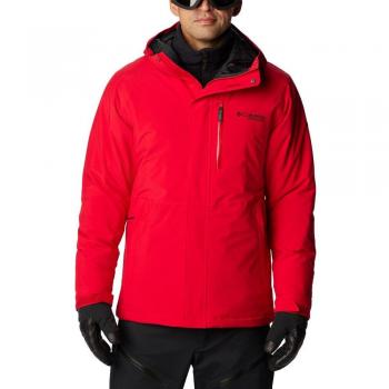Chaqueta de nieve Columbia Winter District™ II para hombre en color Mountain Red, talla L