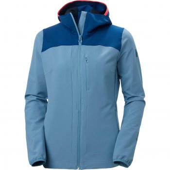 Helly Hansen Women's Aurora Shield Waterproof Fleece Jacket Blue XL