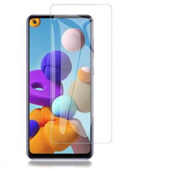 Samsung Galaxy A21s Protector de Pantalla Cristal Templado Antiarañazos Antihuellas Dureza 9H Transparencia HD Fácil Instalación