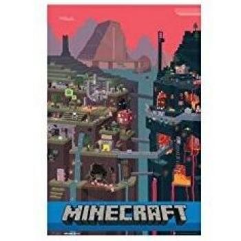 Grupo Erik Editores Poster Minecraft World