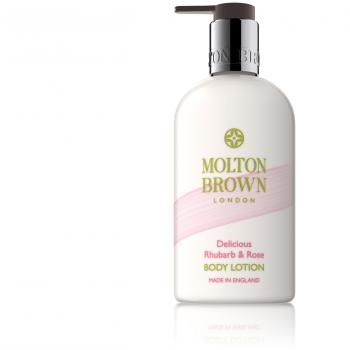 Loción Corporal de Ruibarbo Delicioso y Rosa - 300 ml