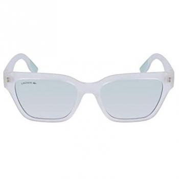 Gafas de Sol Lacoste L6002S Mujer Matte Crystal con Lente Verde Gradiente