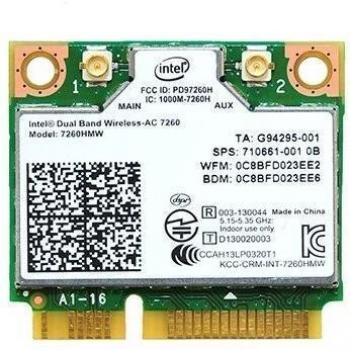 Tarjeta de red inalámbrica Intel Network Wireless-AC 7260 - Tarjeta Mini-PCI-Express Dual Band WIFi AC 867 Mbps + Bluetooth 4.0