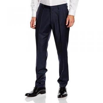 Roy Robson Slim Fit Pantalones de Traje, Blue-Blau