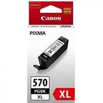 Canon PGI-570XL Cartucho de tinta BK para Impresora de Inyeccion Pixma MG5750/51/52/53-MG6850/51/52/53-MG7750/51/52/53TS5050/51/53/55-TS 6050/51/52TS8050/51/52/53-TS 9050/55