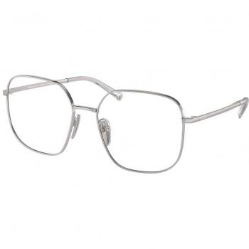 Gafas Recetadas Prada PR A59V 1BC1O1 para Mujer Plateadas