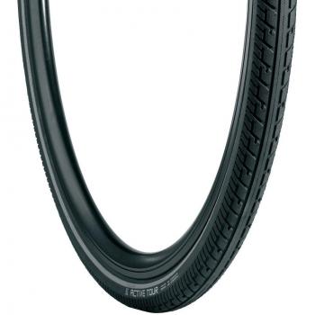 Vredestein Active Tour - Cubierta para bicicleta, color negro