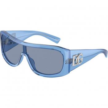 Dolce & Gabbana DG4454 Sunglasses, Col. 332280, Transparent Blue, Unisex, One Size