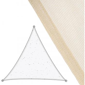 Velas de sombra Toldo 3,5 x 3,5 m Beige Polietileno