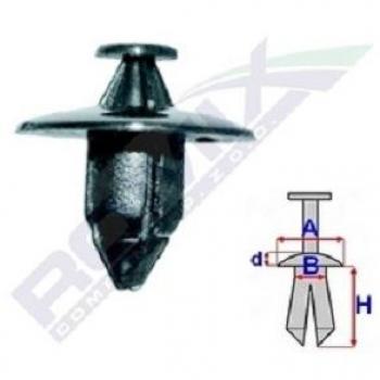 Pinza para tapicería ROMIX ROM B16782 - Herramienta de sujeción, fabricada en acero resistente, diseño ergonómico para un uso cómodo, ideal para trabajos de tapicería y manualidades, incluye clip y