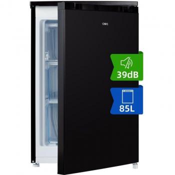Congelador Vertical CHiQ CSD90D4D 85L Negro, Mini, Puerta Reversible, Termostato Ajustable, Bajo Ruido (39dB)
