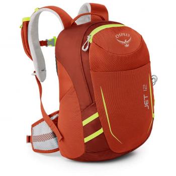 Osprey Jet 12 Unisex Youth Hiking Pack - Strawberry Red