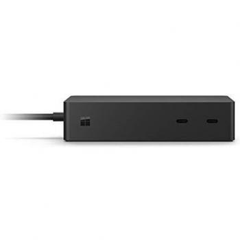 Microsoft Surface Dock 2 - Estación de acoplamiento para Surface Pro y Surface Book 2, con múltiples puertos USB-C, salida de video dual, soporte para carga rápida y diseño compacto