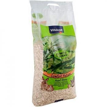 Vitakraft - Lecho de Cáñamo para Todo Tipo de Roedores, Térmico, Absorbente, Controla Olores - 30 L