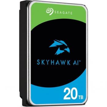 Disco Duro Interno Seagate SkyHawk AI 20 TB - SATA 6Gb/s - 7200 RPM - 512 MB Cache