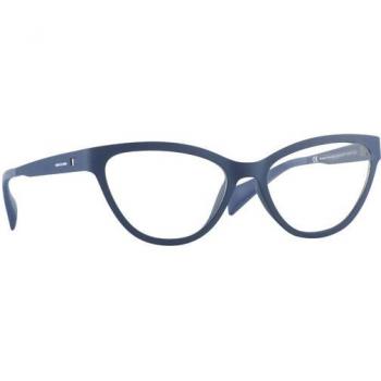 Italia Independent II 5104 Women's Blue Eyeglasses Frame Size 52 - Blue Light Block Available