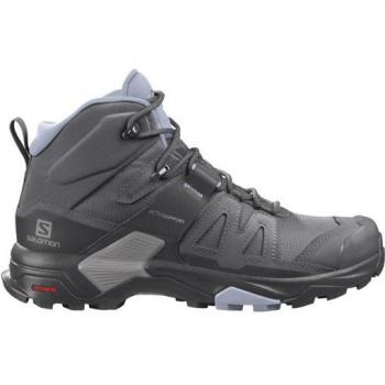 Salomon - Botas de montaña de mujer X Ultra 4 Mid GTX W, color gris y azul, talla 41 1/3
