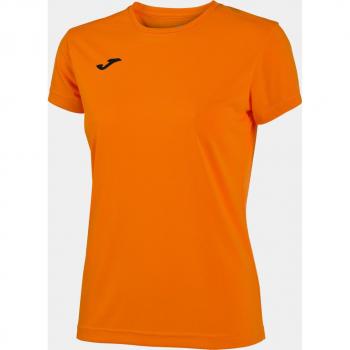 Camiseta Joma Combi Mujer Naranja Manga Corta