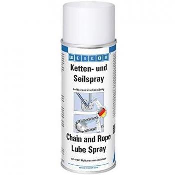 Spray Lubricante para Cadenas y Cables WEICON 400 ml - Aceite Transparente de Alto Rendimiento