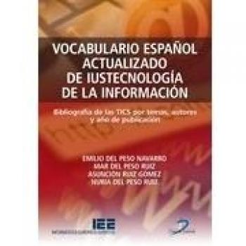 Vocabulario español actualizado de la iustecnología de la información