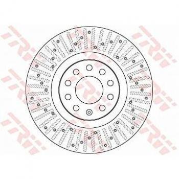 TRW DF6189S Rotores de Discos de Frenos