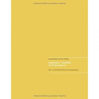 Libro de texto Kaufmann / Kauffrau en E-Commerce: Gestión de surtido y negociación de contratos (Tapa dura) - Frank Thönißen