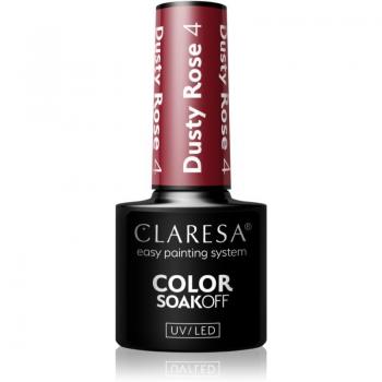 Esmalte semipermanente Soak off Claresa - Dusty Rose - 04 - 5 g