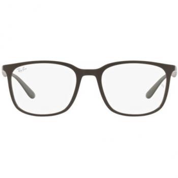 Ray-Ban RX7199 8063 Men's Eyeglasses Brown Size 54 (Frame Only) - Blue Light Block Available
