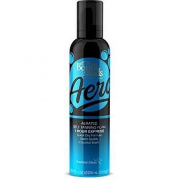 Bondi Sands 1-Hour Express Self-Tanning Foam | Lightweight, Fast-Drying Aerosol Formula Quickly Provides a Natural, Flawless Bronzed Glow, Vegan + Cruelty Free, Coconut Scent | 225 mL/7.04 Oz