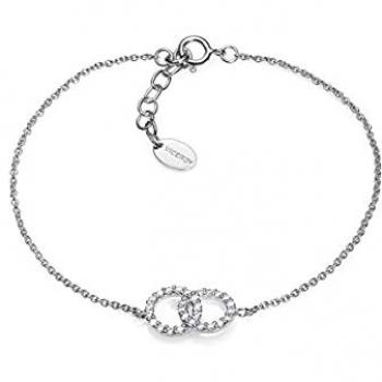 Pulsera Doble Alianza con Circonitas Viceroy Jewels 71038P000-38