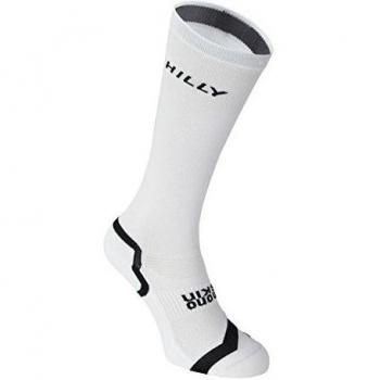 HILLY CalcetÃ­n de CompresiÃ³n Unisex, Blanco, XL