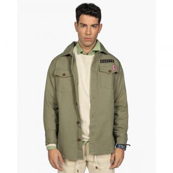 Sobrecamisa Harper & Neyer Bolonia Kaki Hombre