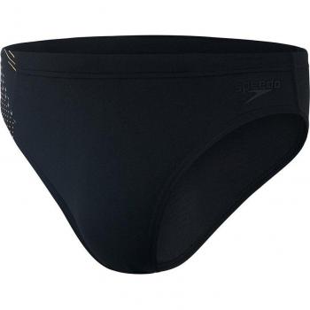 Speedo - Bañador de hombre de natación Allover 7cm Brief con paneles técnicos