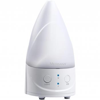 Medisana 60070, 100 - 240 V, 50 - 60 Hz, 100 x 100 x 190 mm, 240 g, Blanco - Humidificador [Importado]