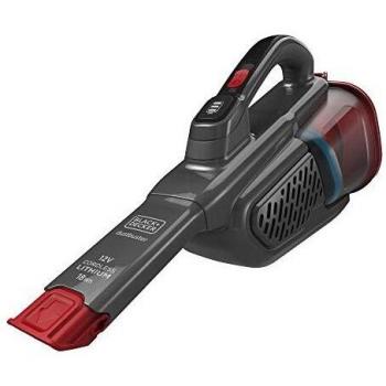 Black & Decker BHHV315B-QW Aspiradora Color Rojo/Titanio, 12V