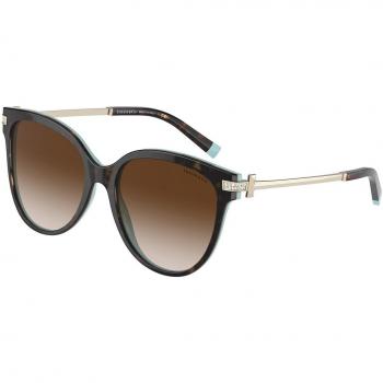 Tiffany Sunglasses TF 4193B, Brown, Female, Size: 55 MM