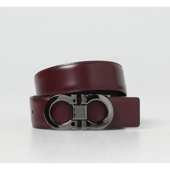 Ferragamo Men's Reversible Brown Leather Belt - Size 100 cm / 40 Inches