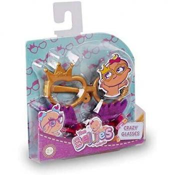 The Bellies - Crazy Glasses, Gafas Divertidas Bellies, Accesorios muñecas para niñas y niños a Partir de 3 años