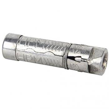 Cuerpo de anclaje de zamak HPM M-8x50, caja 50 unidades, para tornillo, construcción en acero, colocación de rieles, medidas desde Ø 6 hasta 12 mm y longitud desde