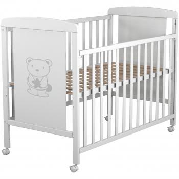 Cuna de bebe Star Ibaby Dreams Sweet. 3 posiciones de somier. Lateral abatible