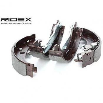 Juego de Ganasce de Freno RIDEX 70B0038 para FORD Fiesta y KA, incluye Garnitura de Freno y Mâchoires De Frein