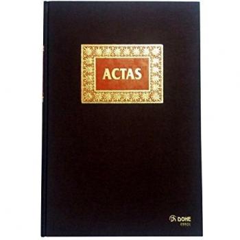 Dohe 9921 - Libro de actas, 50 hojas, folio natural